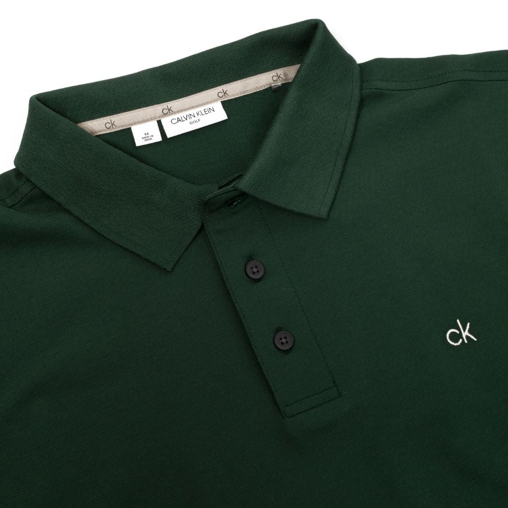 Calvin Klein Planet Polo Golf Polo 2026 - C9579 - Bottle Green - Image 3