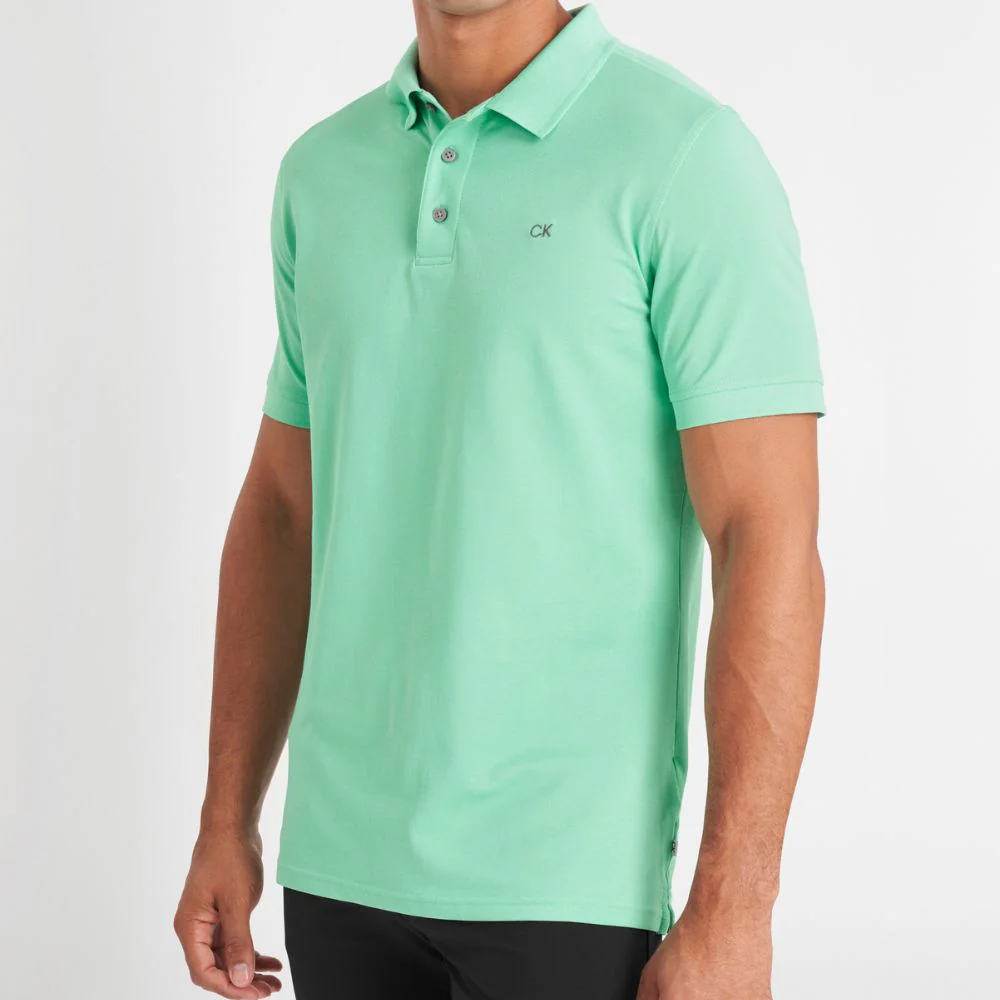 Calvin Klein Planet Polo Golf Polo 2026 - C9579 - Green - Image 3