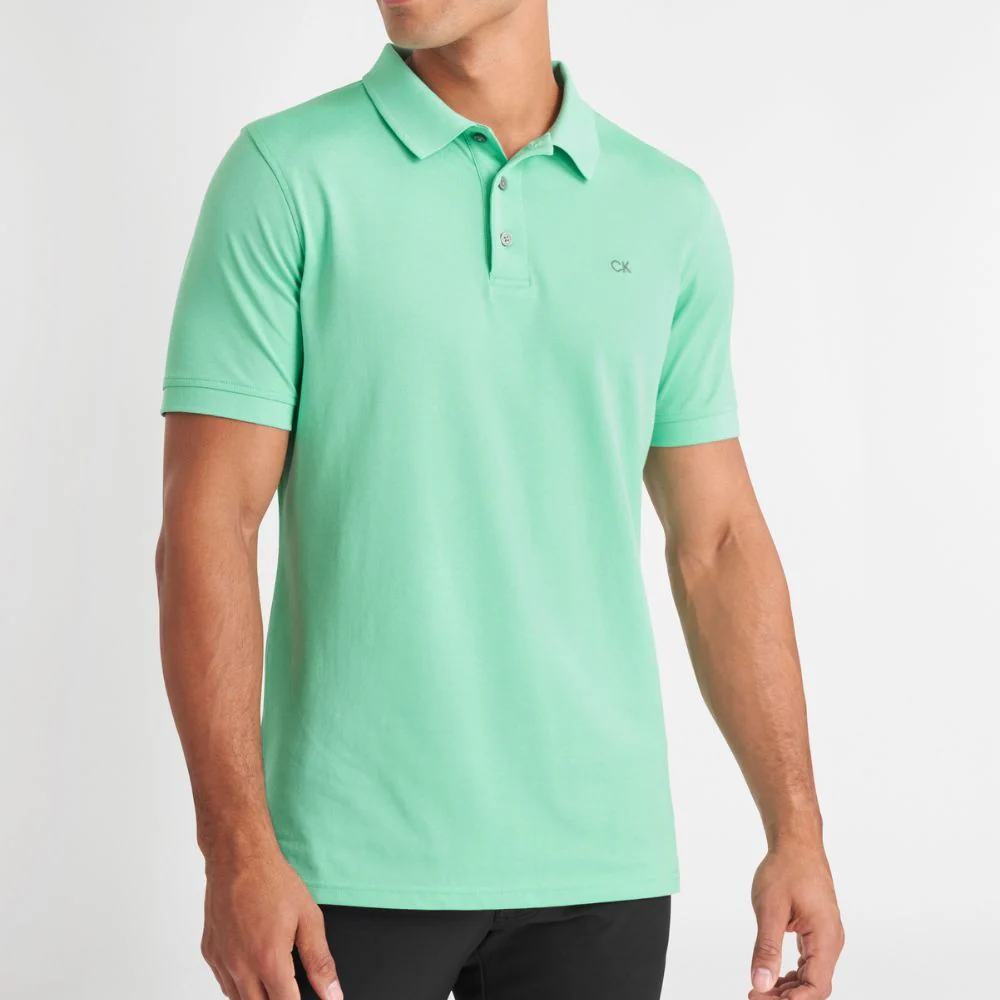Calvin Klein Planet Polo Golf Polo 2026 - C9579 - Green - Image 4