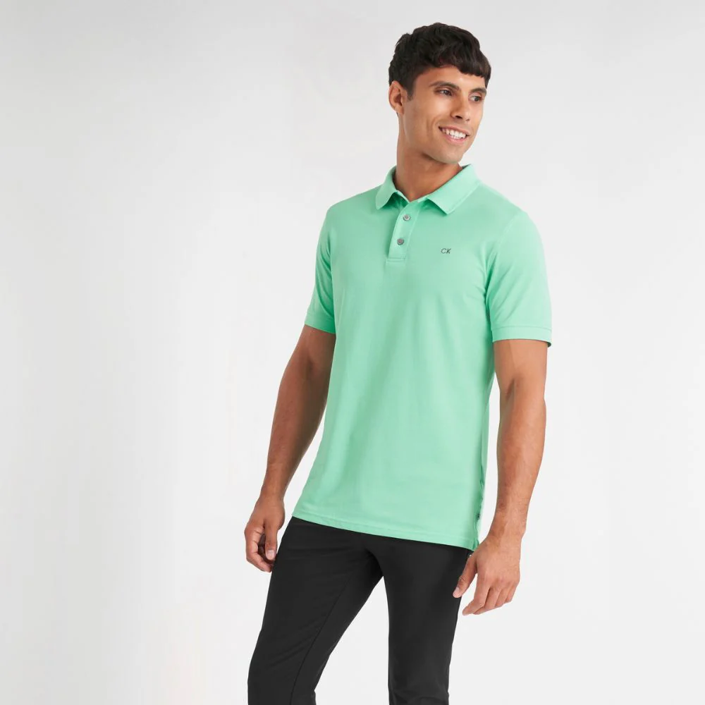 Calvin Klein Planet Polo Golf Polo 2026 - C9579 - Green - Image 5