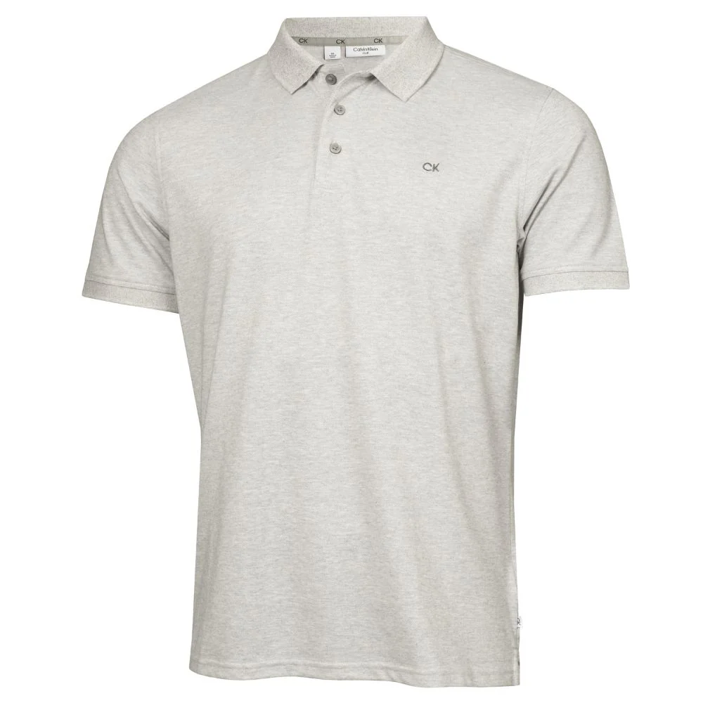 Calvin Klein Planet Polo Golf Polo 2026 - C9579 - Silver Marl