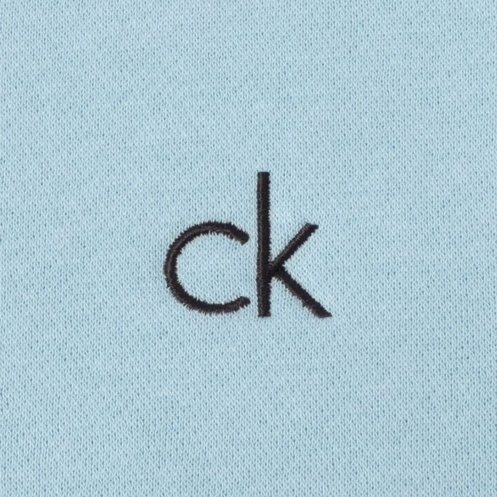 Calvin Klein Planet Sweatshirt Golf Top 2026 - C10275 - Air Blue - Image 4