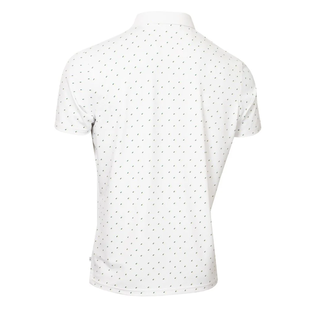 Calvin Klein Riverton Golf Polo Shirt 2025 CKMS25941 - White - Image 2