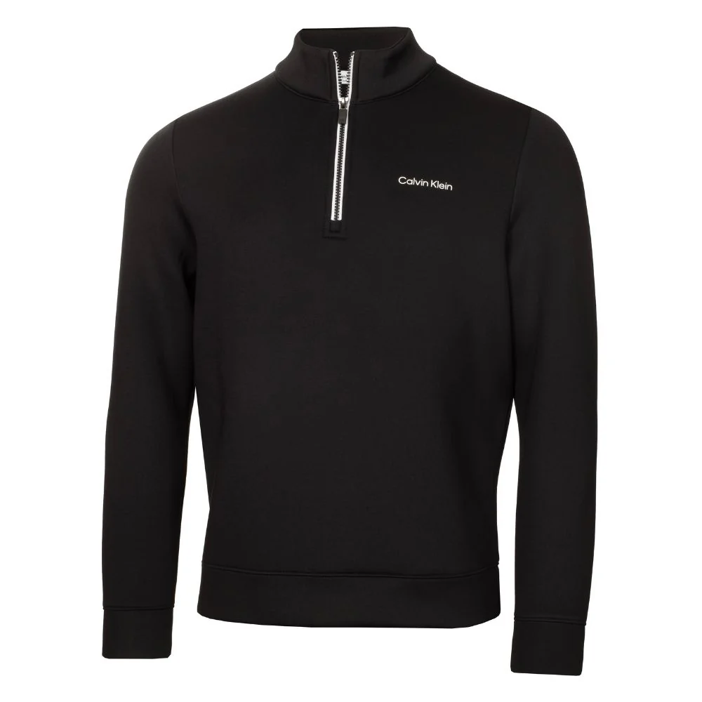 Calvin Klein Scuba 1/4 Zip 2026 - C10271 - Black