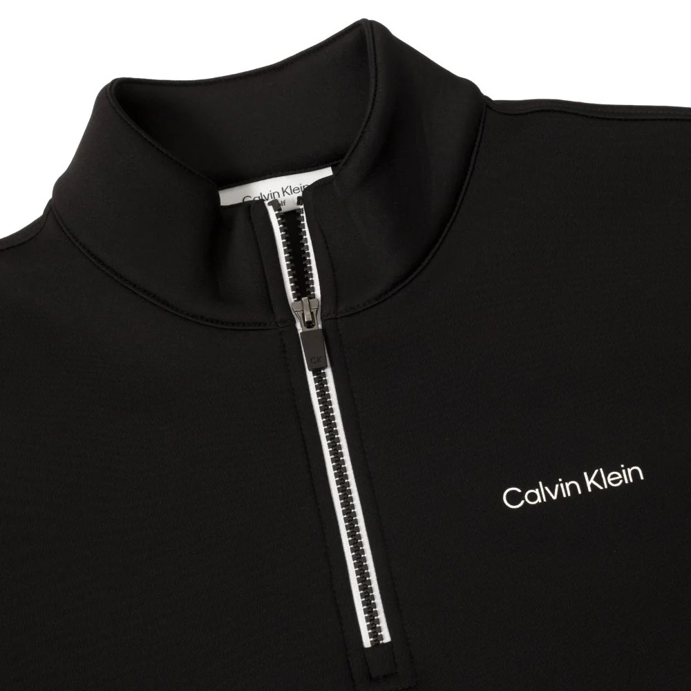 Calvin Klein Scuba 1/4 Zip 2026 - C10271 - Black - Image 3