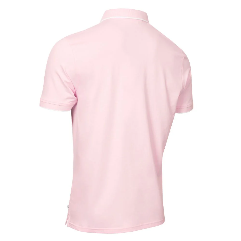Calvin Klein Seafield Golf Polo 2026 - CKMS26153 - Cherry Blossom - Image 2