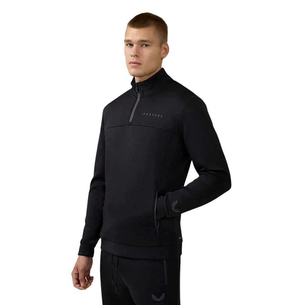 Castore Scuba 1/4 Zip Mens Pullover Golf Top 2025 CMD40920-010