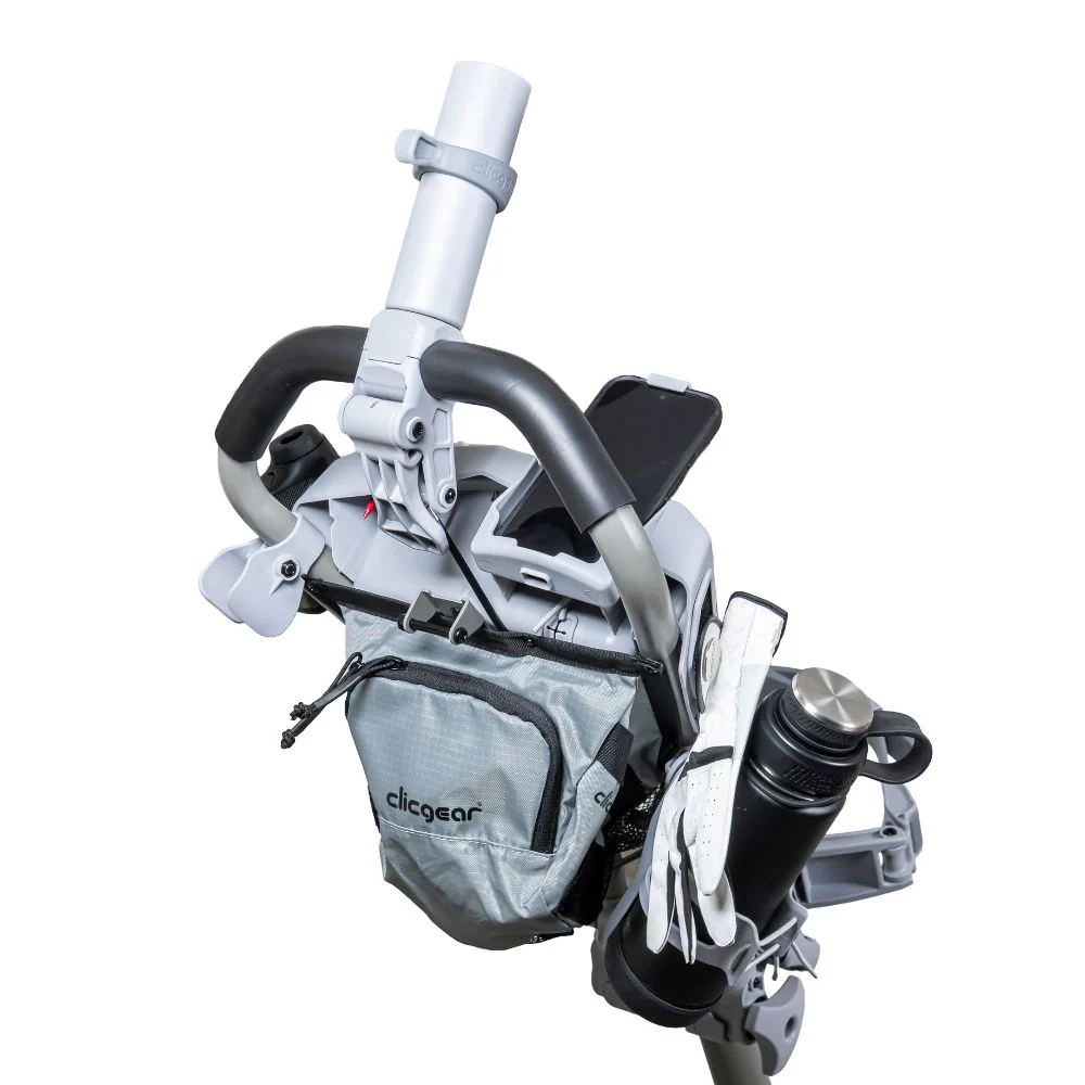Clicgear 4.5 Premium 3 Wheel Golf Push Trolley 2026 - Slate - Image 4