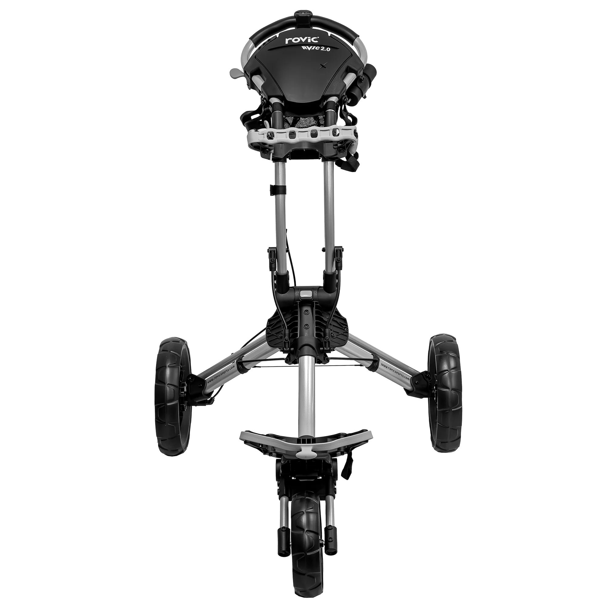 Clicgear Rovic RV1C 2.0 3 Wheeled Golf Trolley + Free Umbrella Holder - Image 14