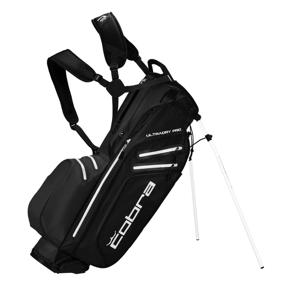 Cobra Ultradry Pro Golf Stand Bag - Black / White