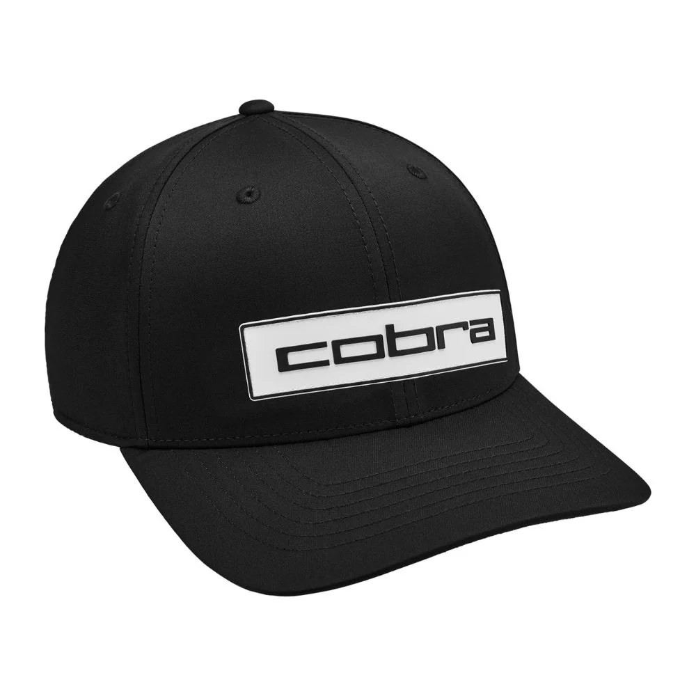 Cobra Tour Tech Golf Cap - Black / White