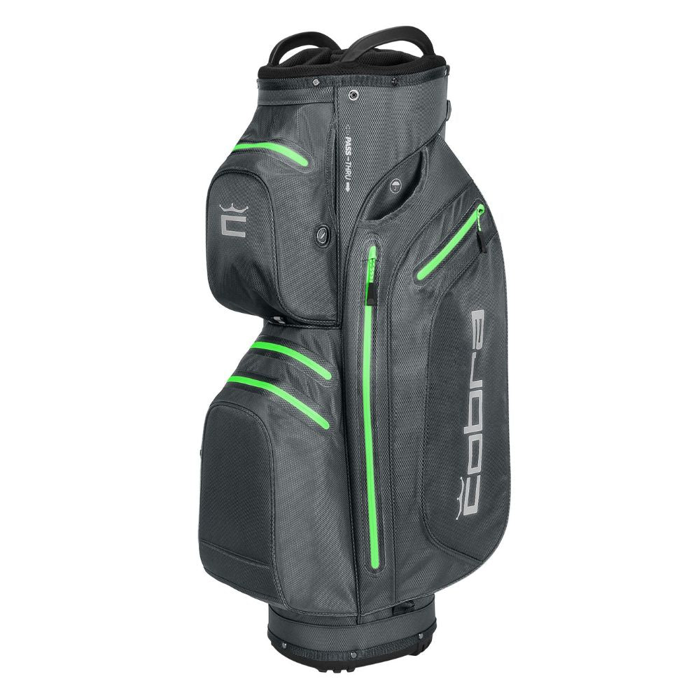 Cobra Ultradry Pro Waterproof Golf Cart Bag - Quiet Shade / Green Gecko