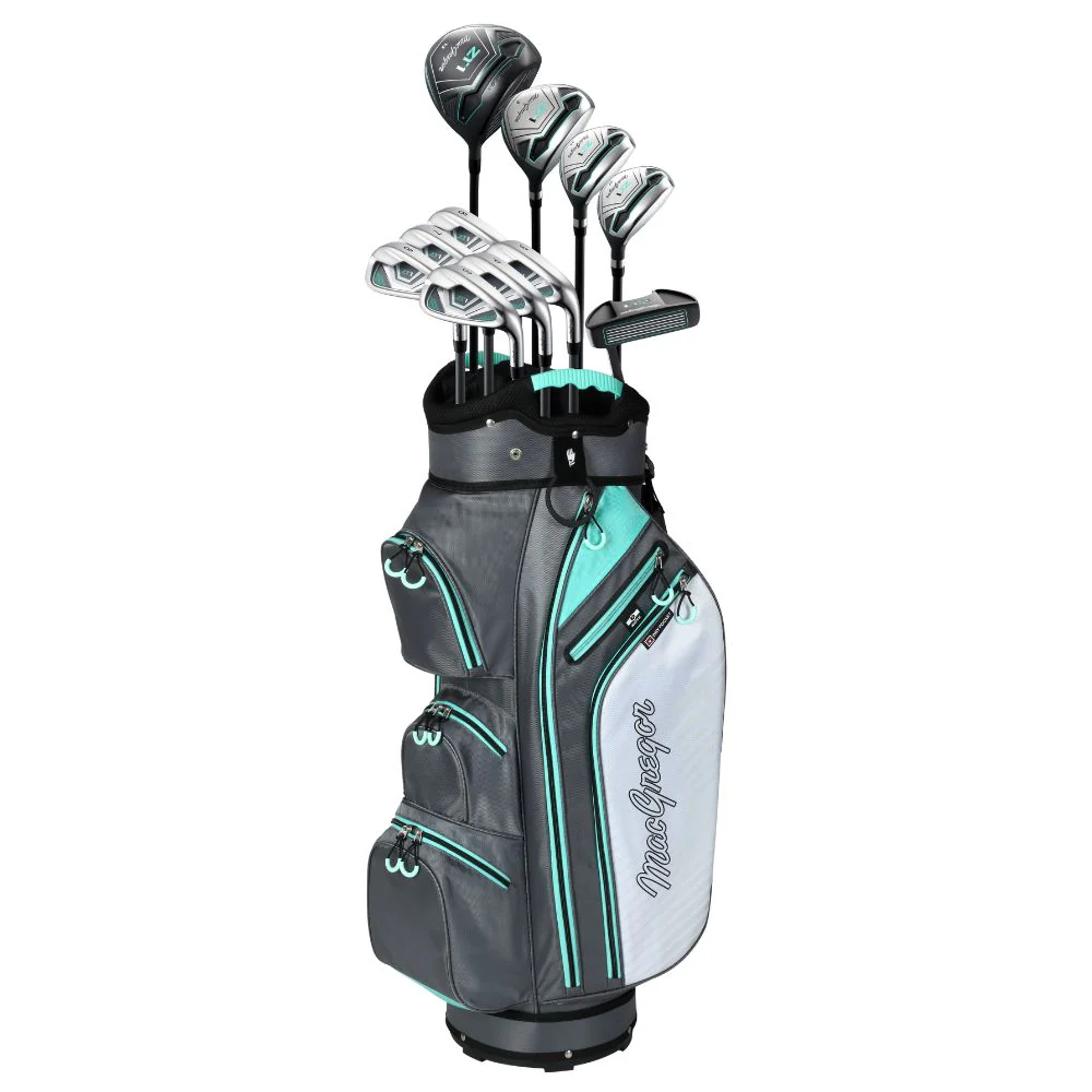 MacGregor ZT1 Ladies Premium Graphite Golf Package Set - Cart Bag
