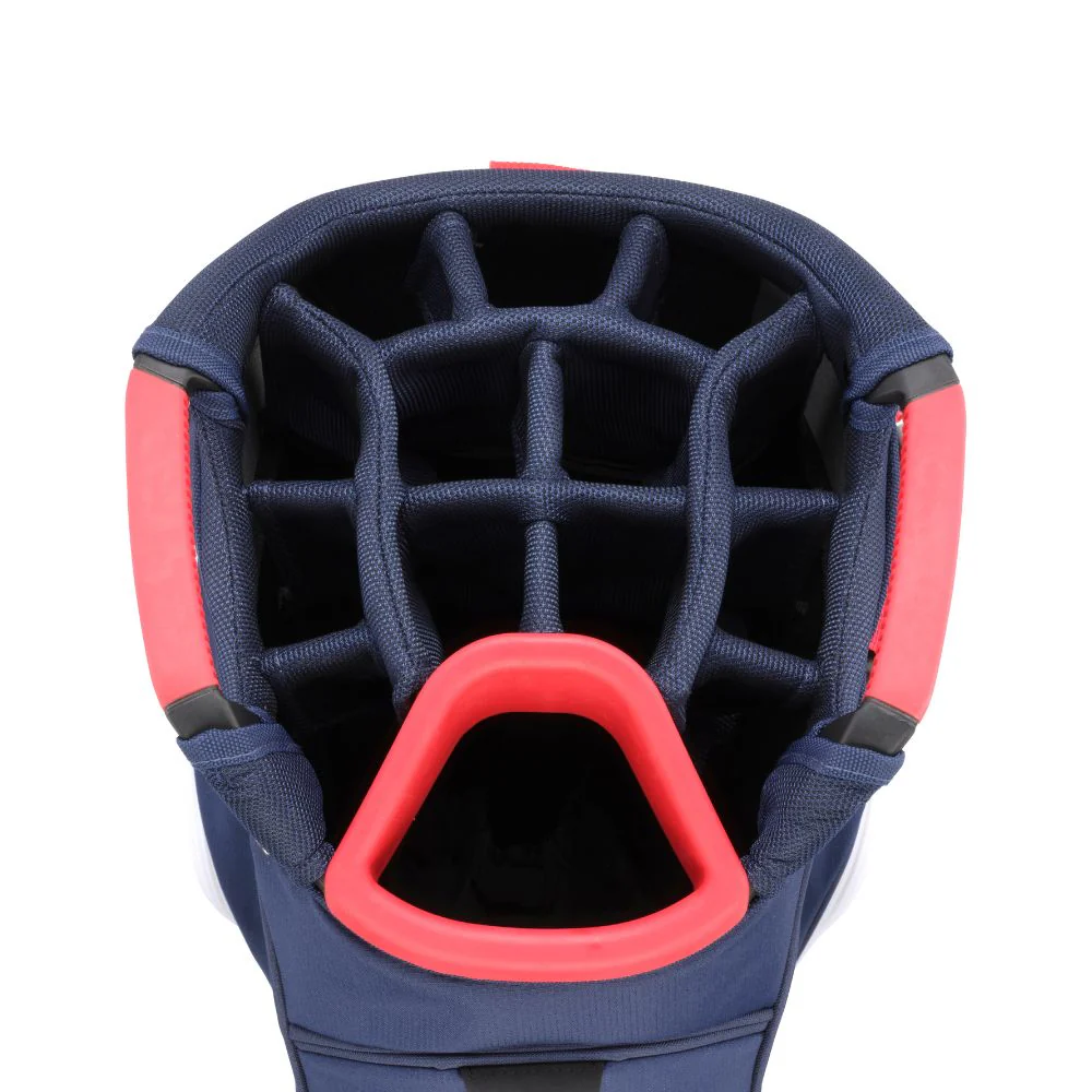 Mizuno BR-D4 25 Cart Bag - Navy Red - Image 3