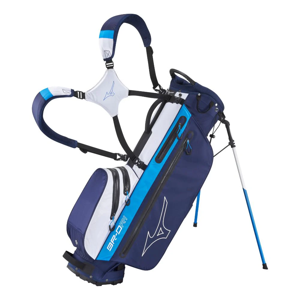 Mizuno BR-DRI 25 Stand Bag - Navy Blue