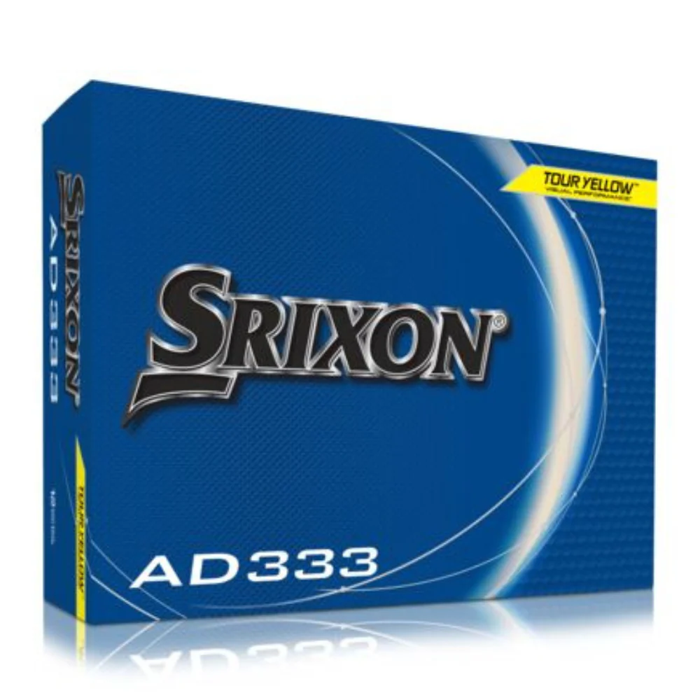 Srixon AD333 Golf Balls - Yellow