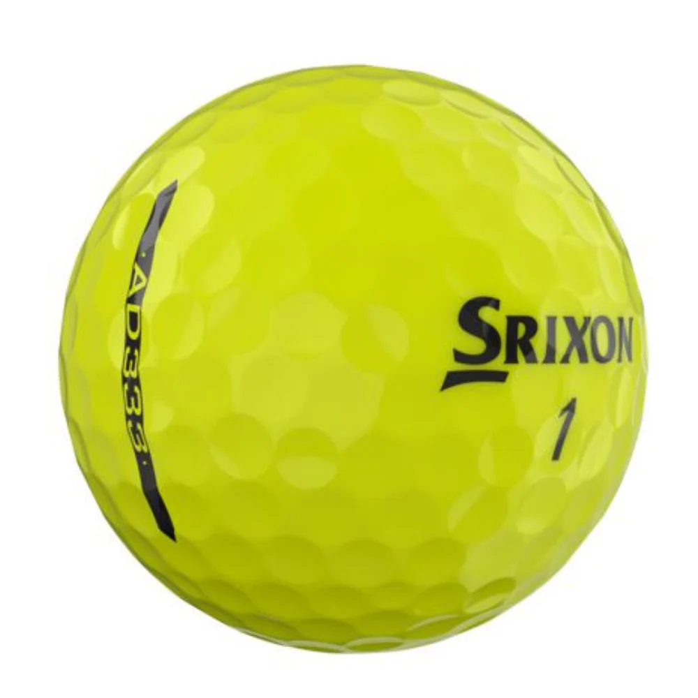 Srixon AD333 Golf Balls - Yellow - Image 2