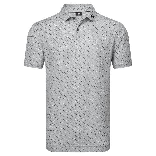 FootJoy Bounce Print Pique Golf Polo Shirt 2025 - 34039
