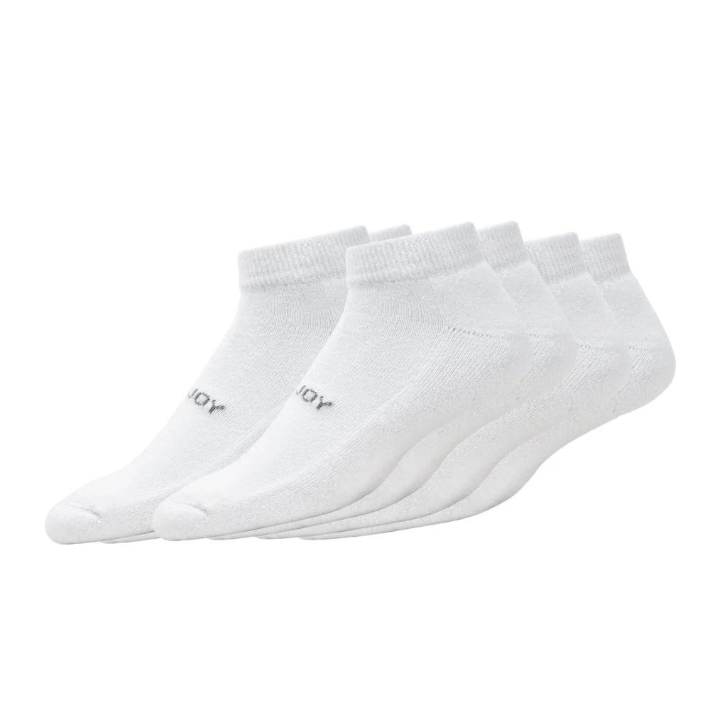 FootJoy ComfortSof Sport Socks 18304 - White - 3 Pack