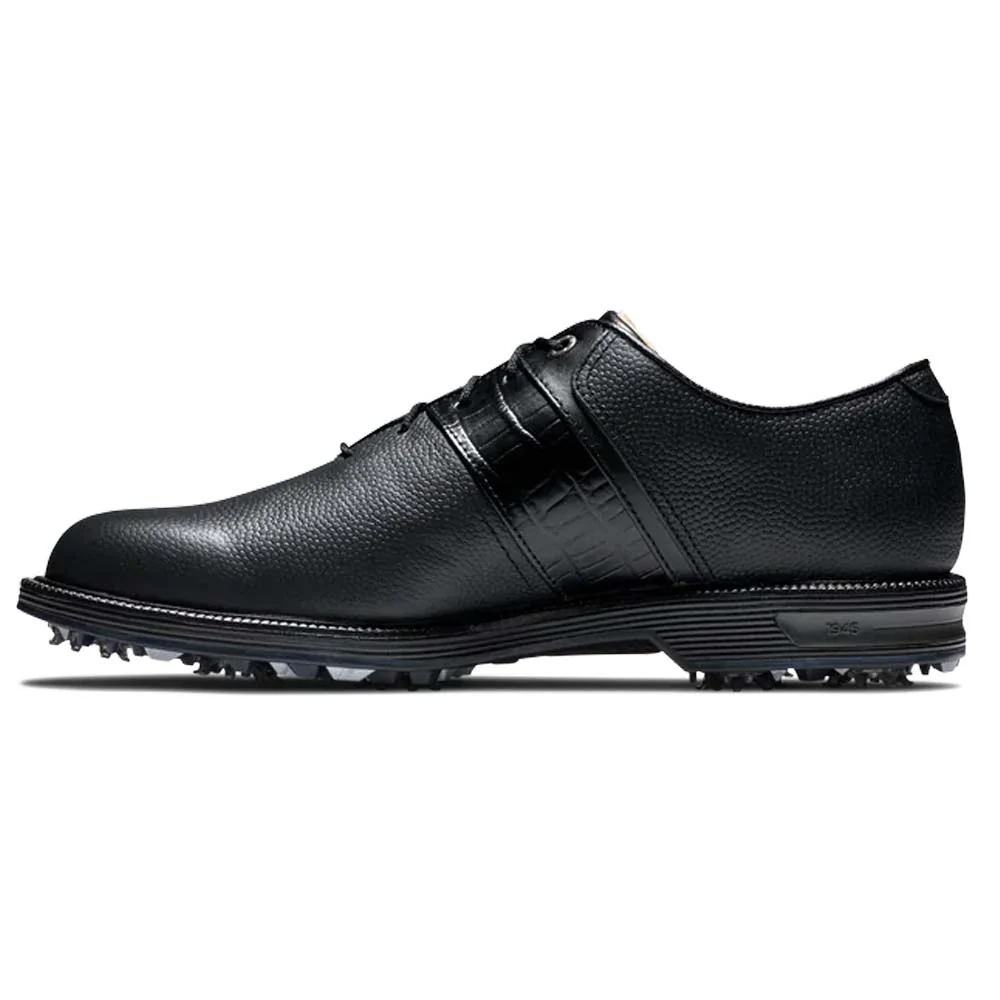 FootJoy Premiere Series Packard Spiked Golf Shoes 53924 - Black - Image 3