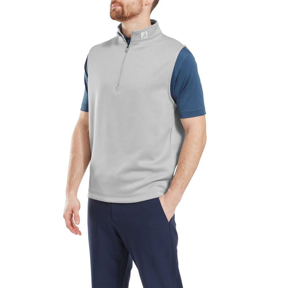 FootJoy Essential Half-Zip Golf Vest Top - 34147 - Image 3