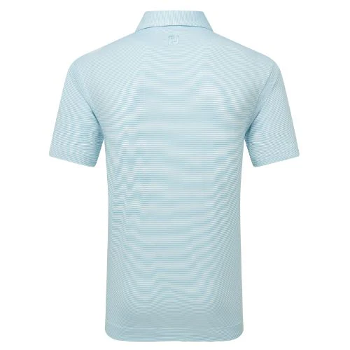FootJoy Micro Feeder Stripe Lisle Golf Polo Shirt 2025 - 34134 - Image 2