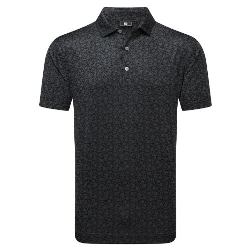 FootJoy Painted Floral Lisle Golf Polo Shirt - 34128