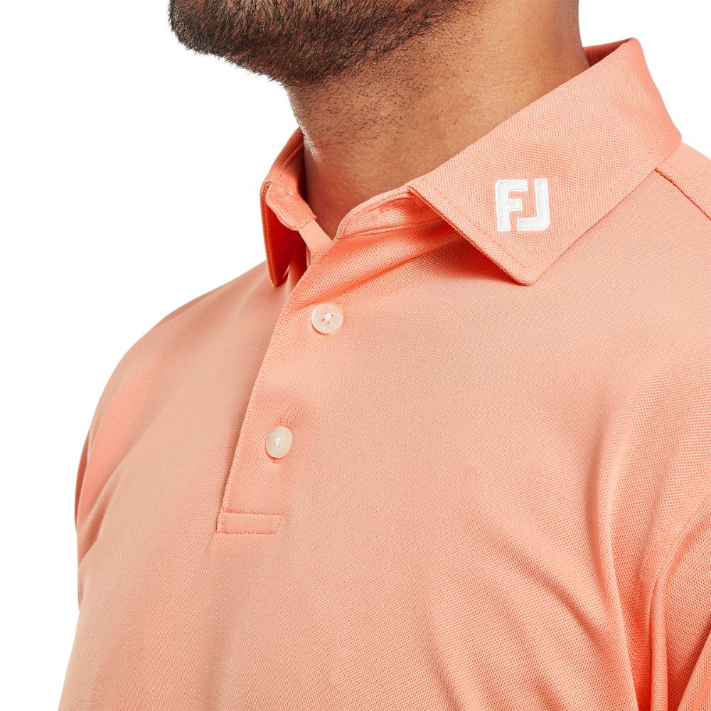 FootJoy Essentials Stretch Pique Solid Golf Polo Shirt - 34123 - Image 4