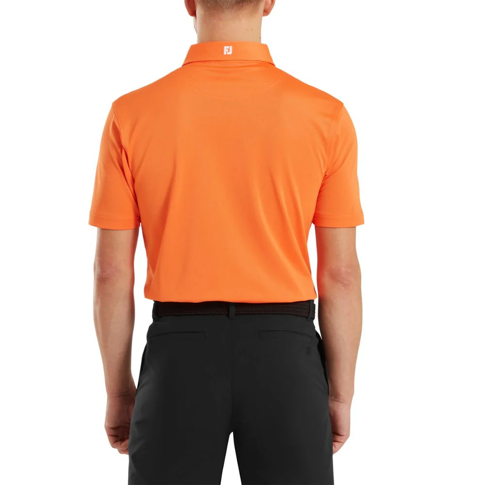 FootJoy Essentials Stretch Pique Solid Golf Polo Shirt - 80131 - Image 4