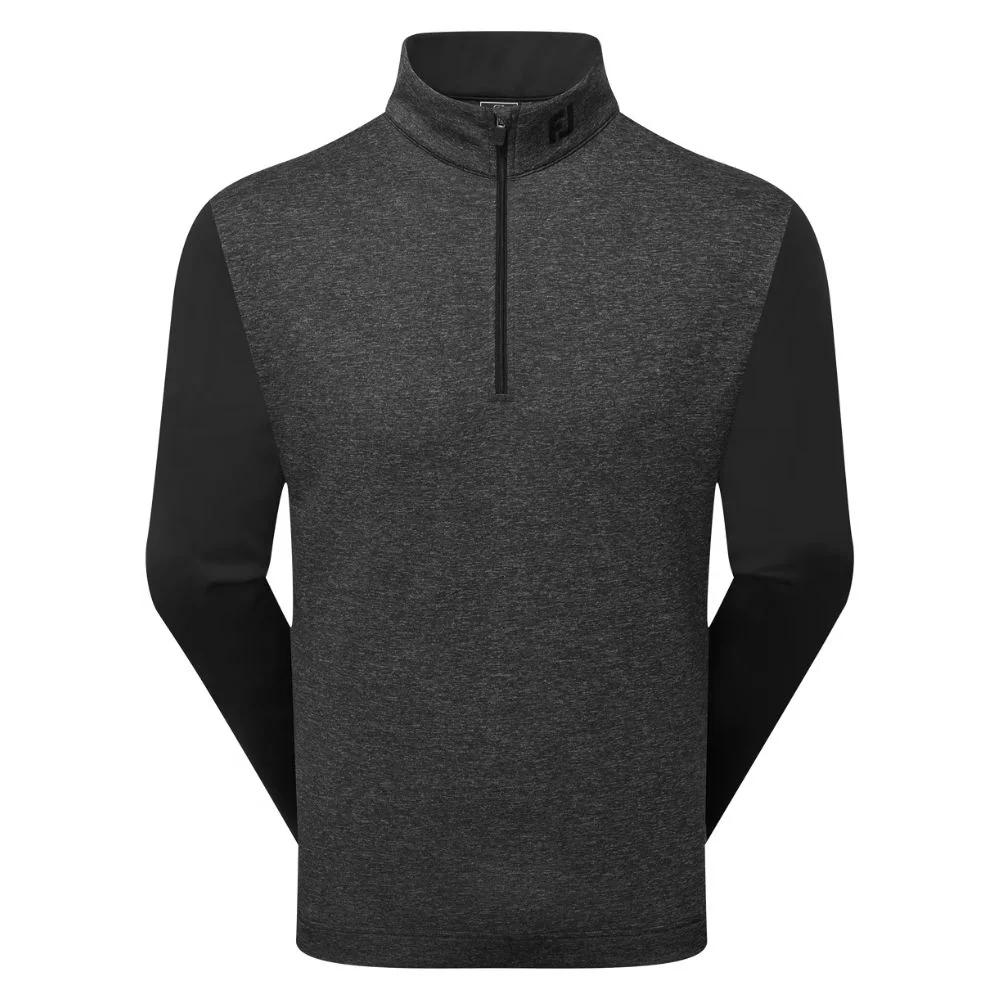FootJoy Essentials Tonal Heather Chill-Out Pullover Top - 34137