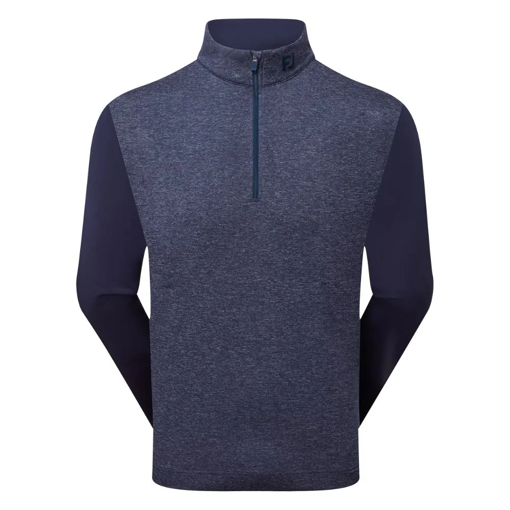 FootJoy Essentials Tonal Heather Chill-Out Pullover Top - 34138