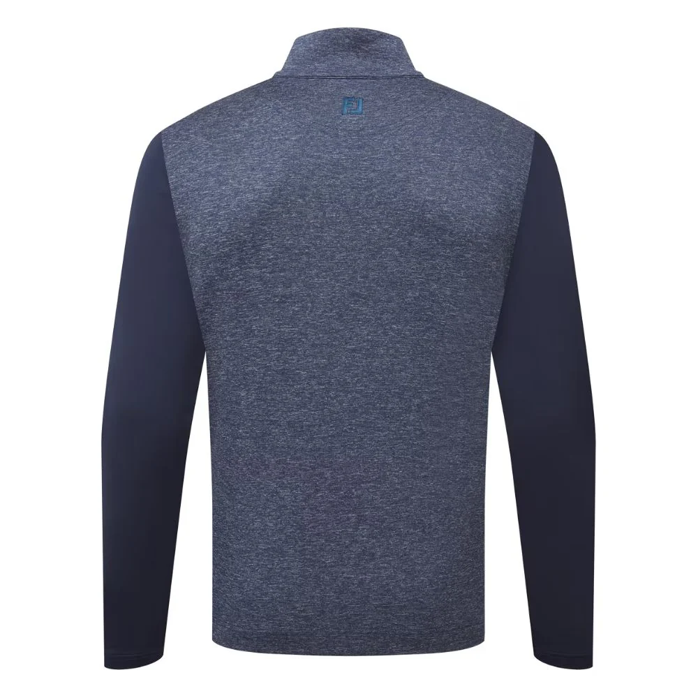FootJoy Essentials Tonal Heather Chill-Out Pullover Top - 34138 - Image 2