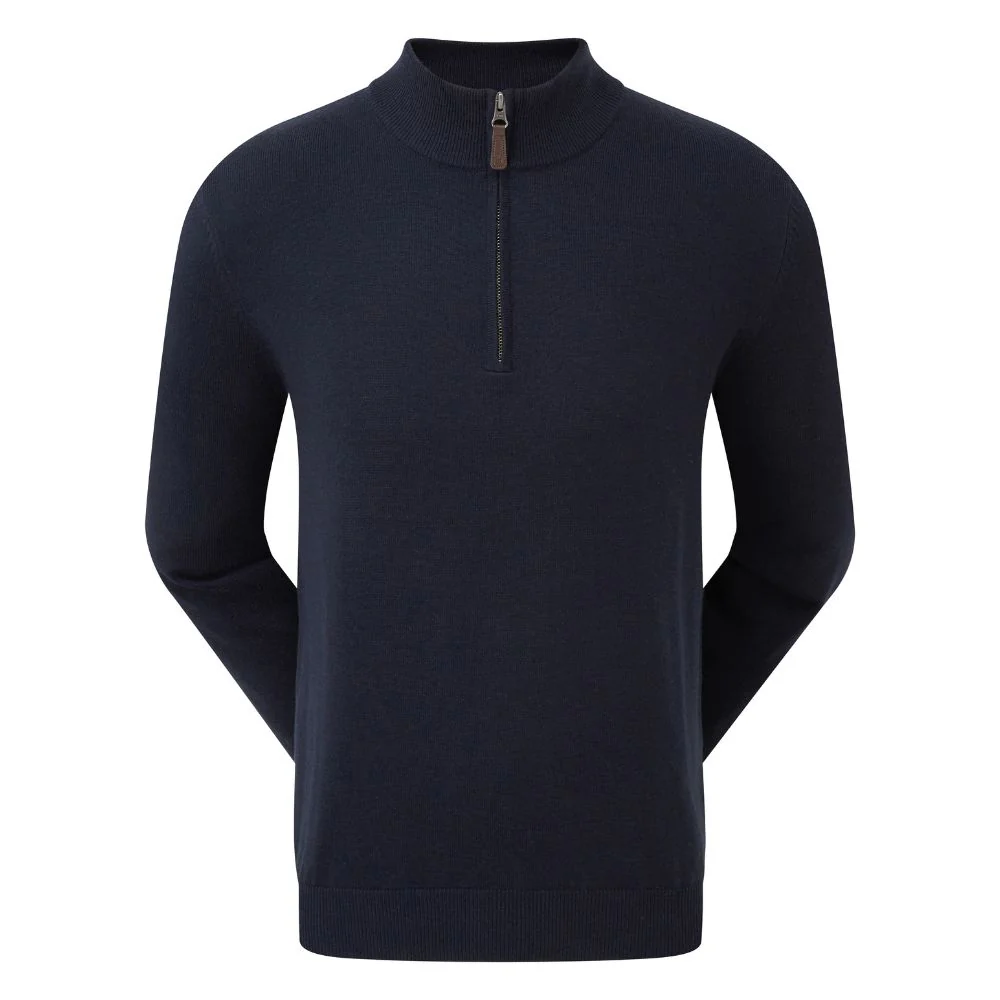 FootJoy Essentials 1/2 Zip Mens Golf Midlayer Top - 90138
