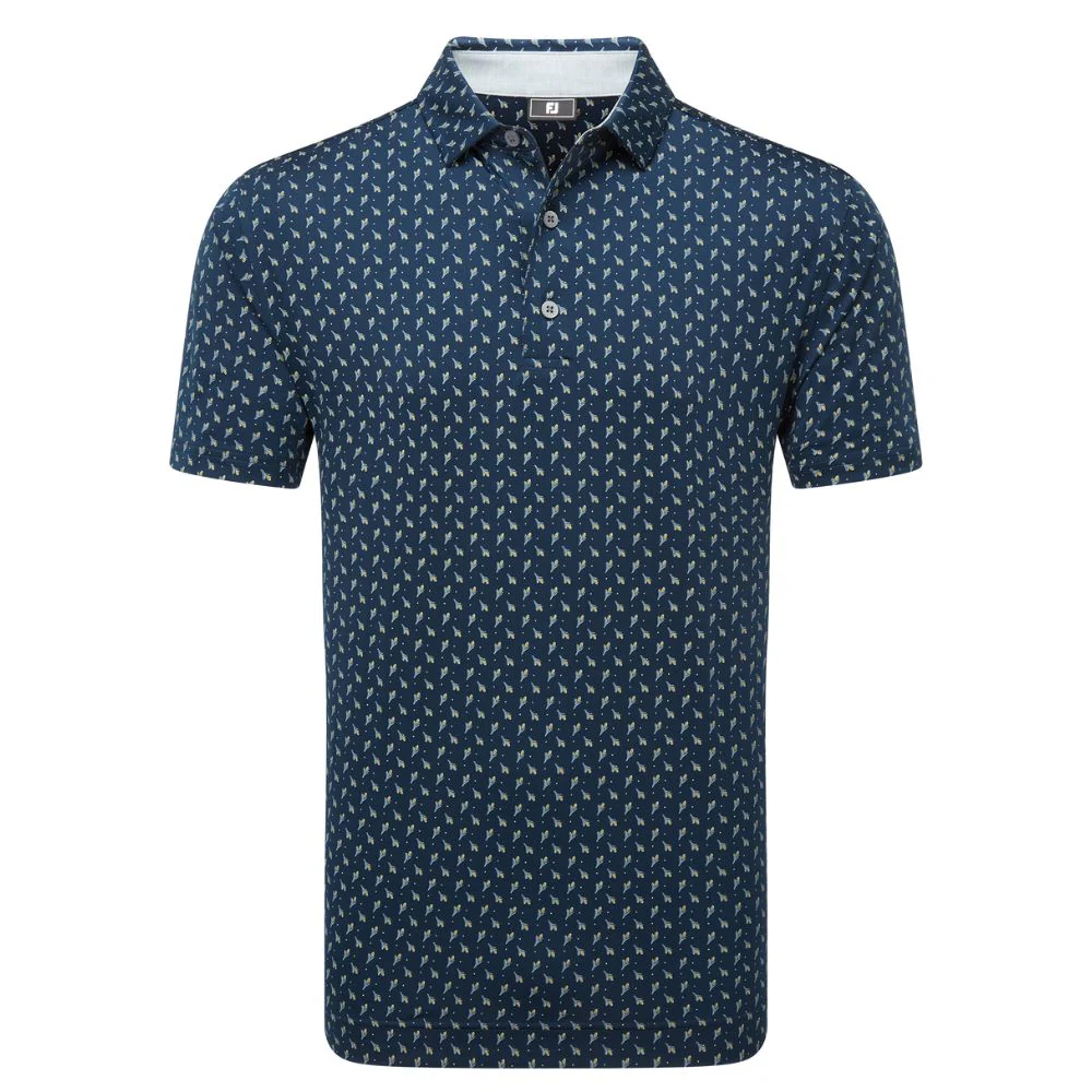 FootJoy Flower Bud Foulard Golf Polo Shirt 2025 - 34065