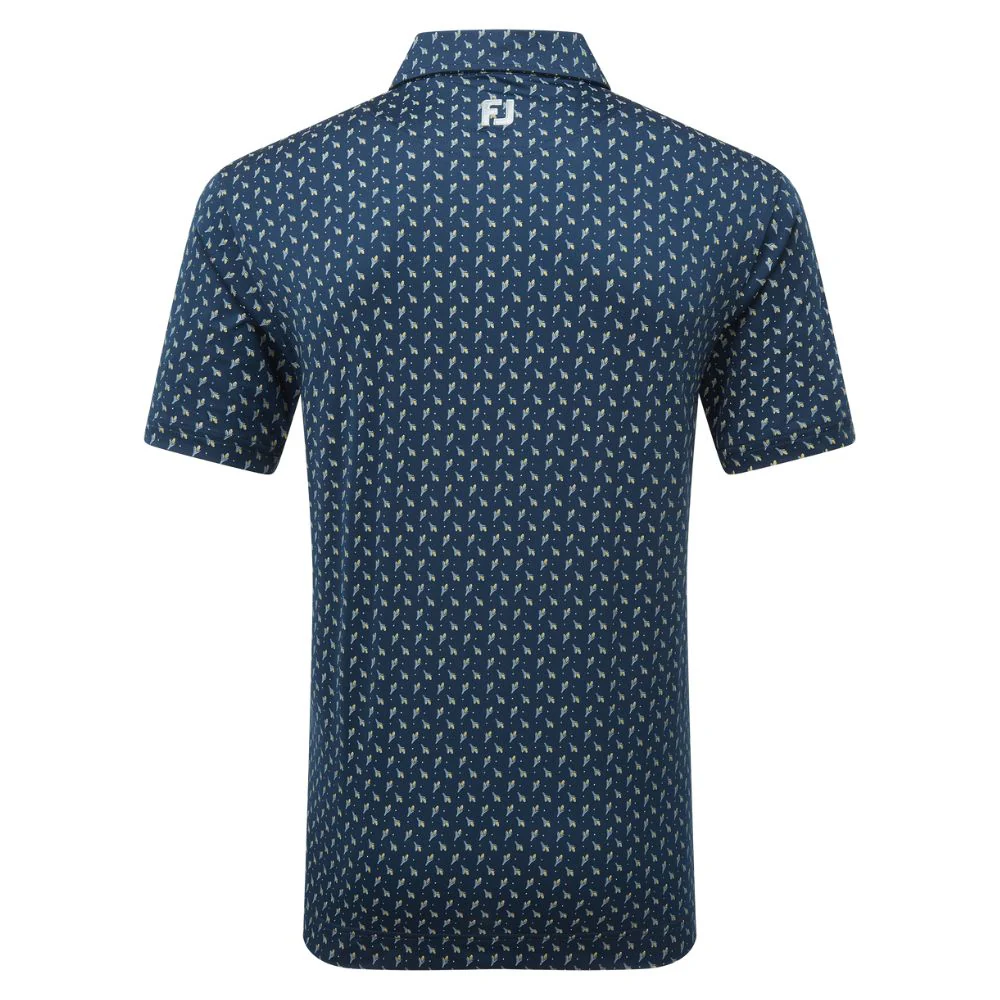 FootJoy Flower Bud Foulard Golf Polo Shirt 2025 - 34065 - Image 2