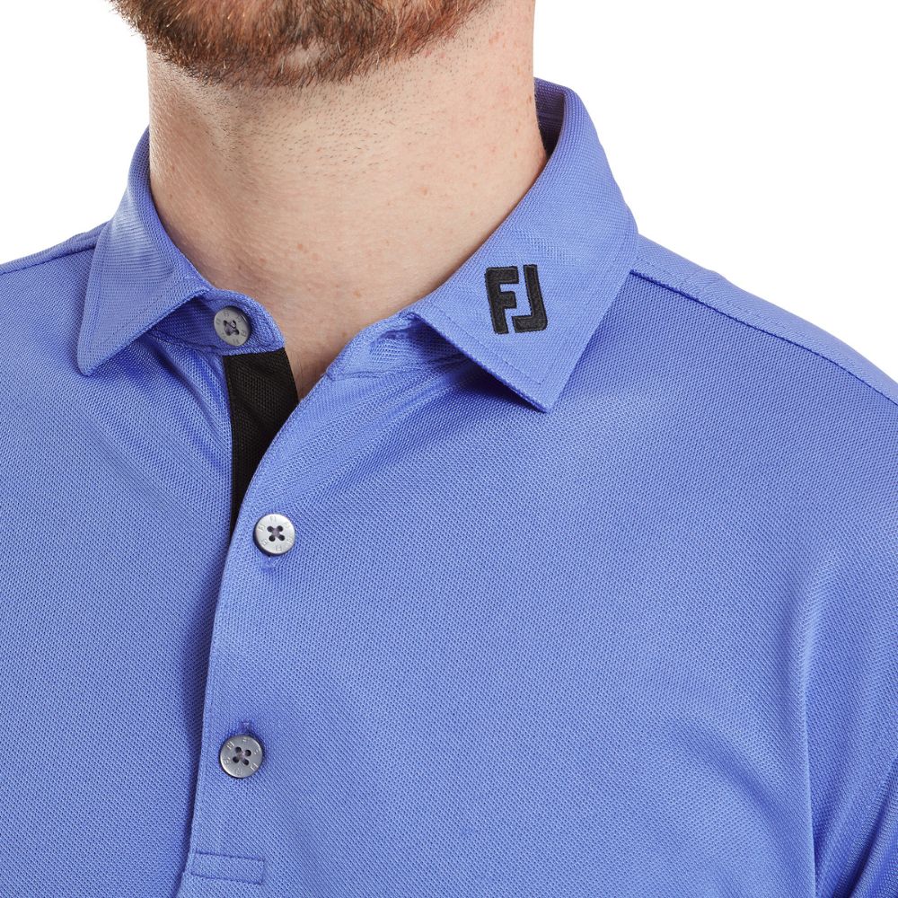 FootJoy Golf Sleeve Stripe Pique Polo Shirt 2026 - 39427 - Image 3