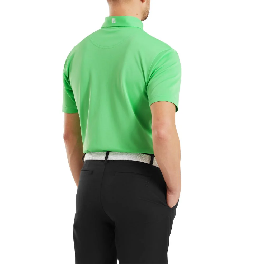 FootJoy Essentials Stretch Pique Solid Golf Polo Shirt - 80130 - Image 4
