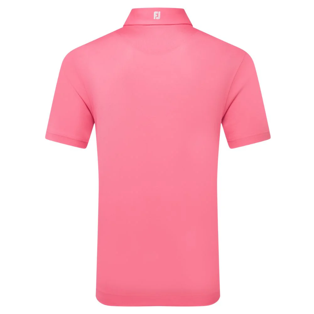 FootJoy Essentials Stretch Pique Solid Golf Polo Shirt - 80133 - Image 2