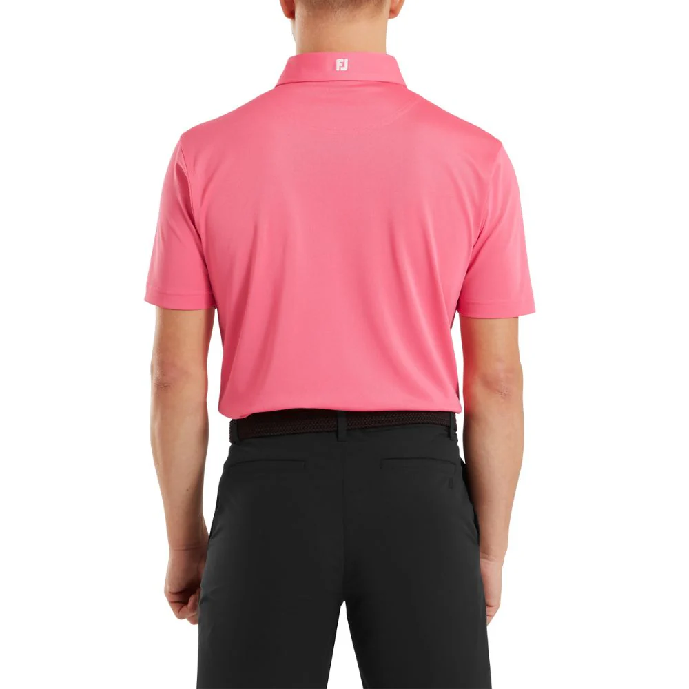 FootJoy Essentials Stretch Pique Solid Golf Polo Shirt - 80133 - Image 4