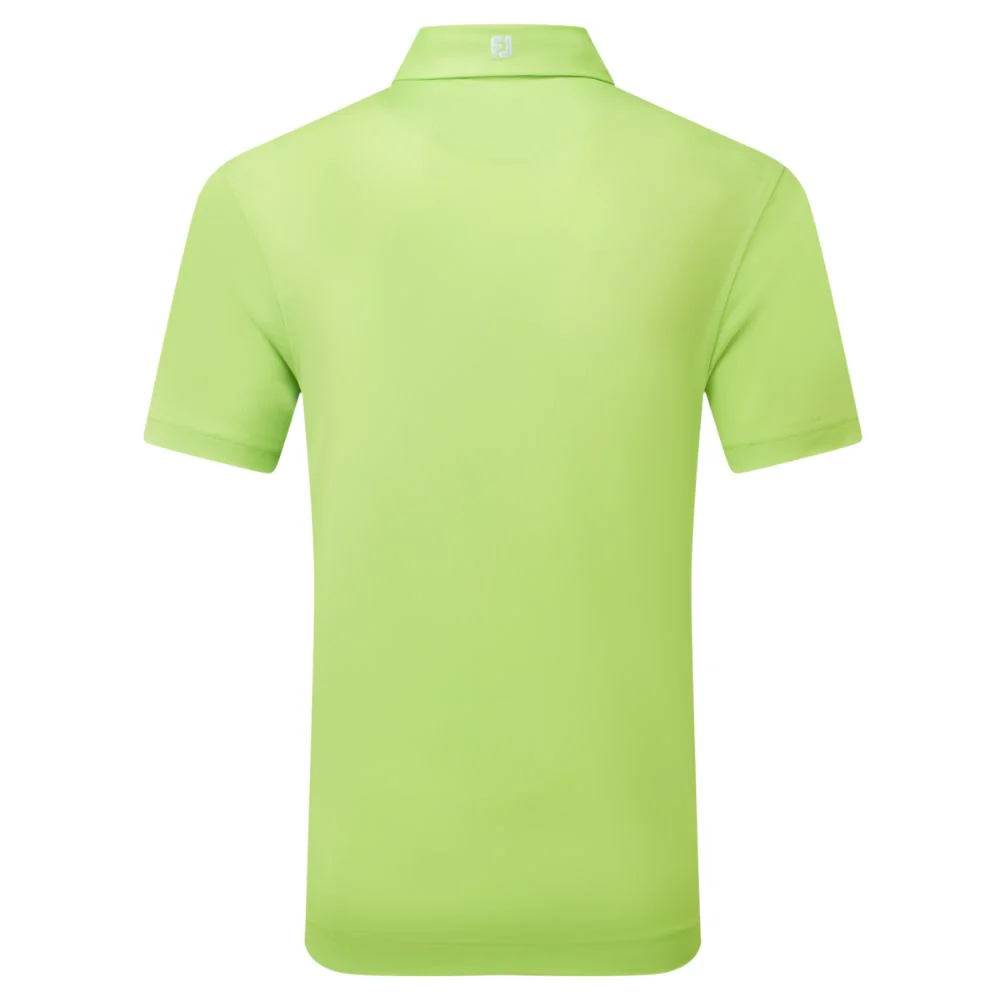 FootJoy Essentials Stretch Pique Solid Golf Polo Shirt - 91818 - Image 2