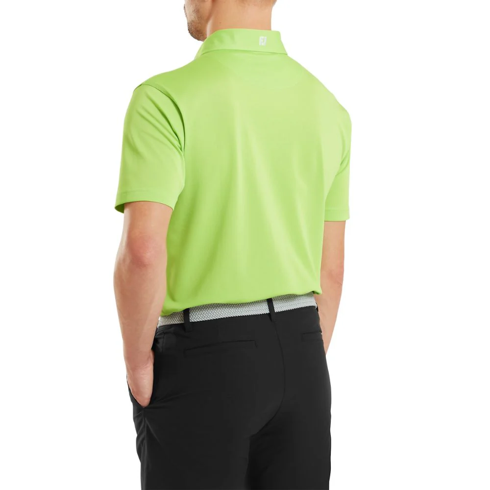 FootJoy Essentials Stretch Pique Solid Golf Polo Shirt - 91818 - Image 4