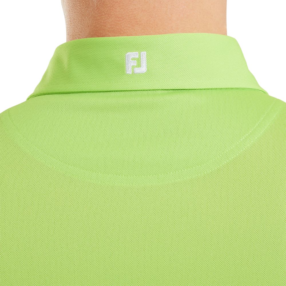 FootJoy Essentials Stretch Pique Solid Golf Polo Shirt - 91818 - Image 5