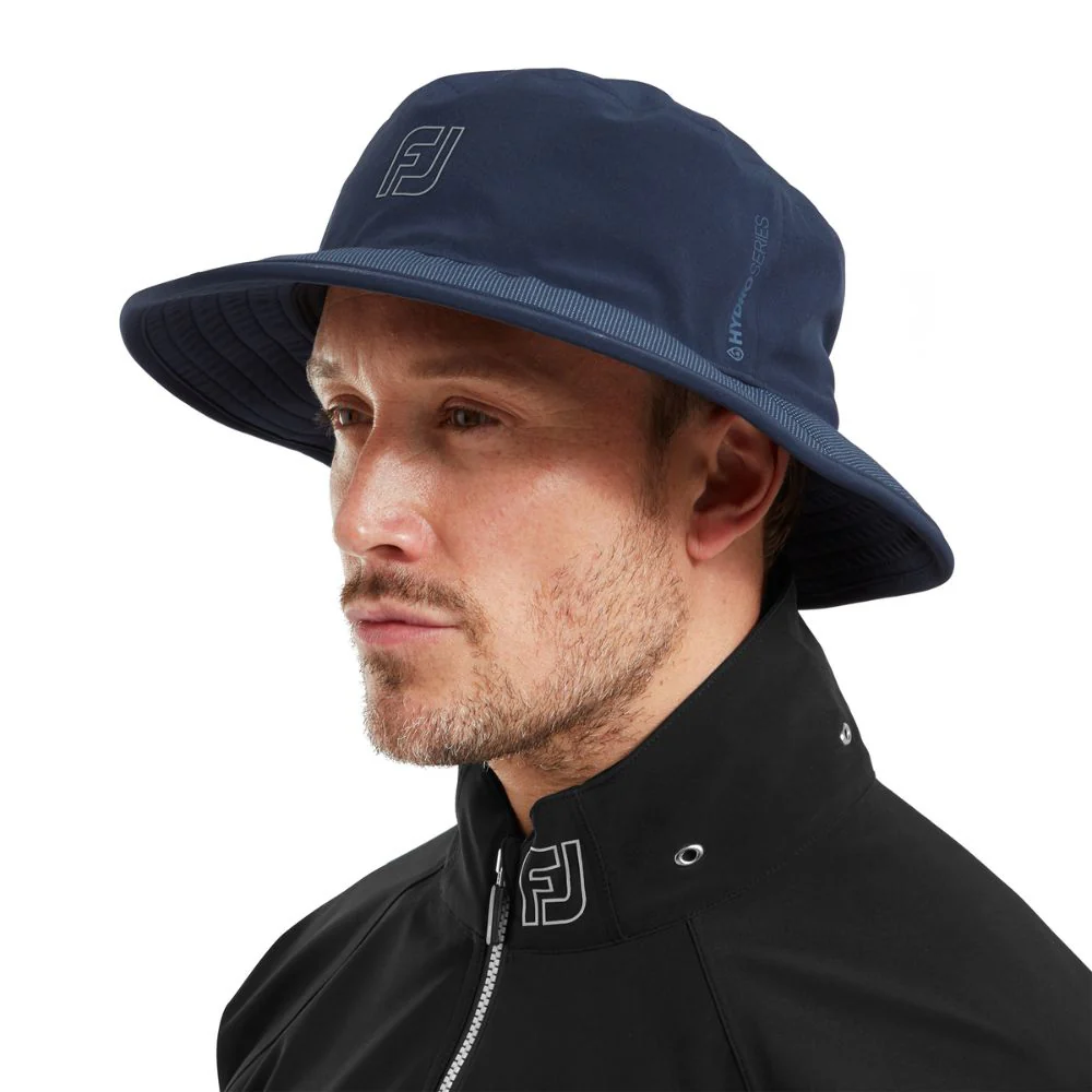 FootJoy HydroSeries Golf Bucket Hat - Navy - Image 3