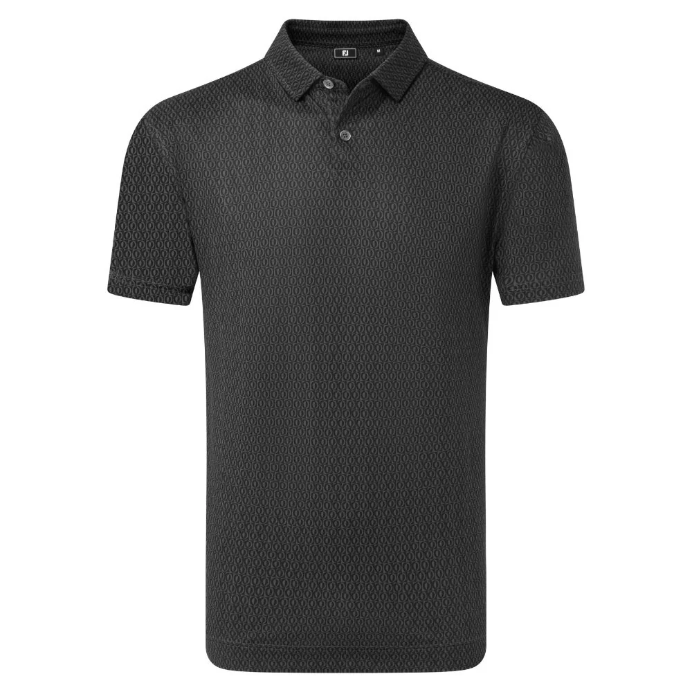 Footjoy Modernist Geo Pique Golf Polo Shirt 2026 - 39349