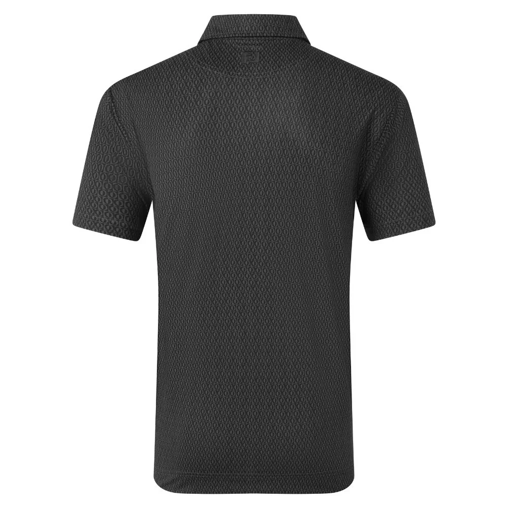 Footjoy Modernist Geo Pique Golf Polo Shirt 2026 - 39349 - Image 2