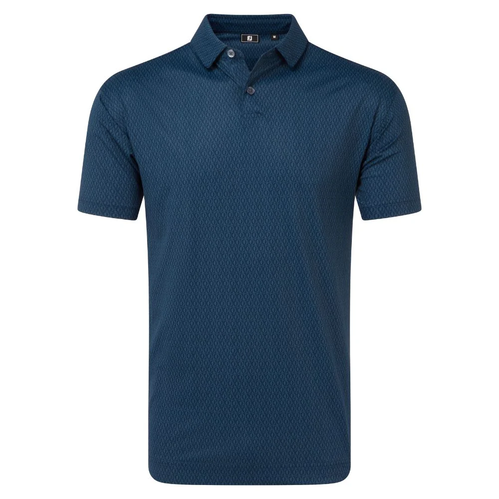 Footjoy Modernist Geo Pique Golf Polo Shirt 2026 - 39350