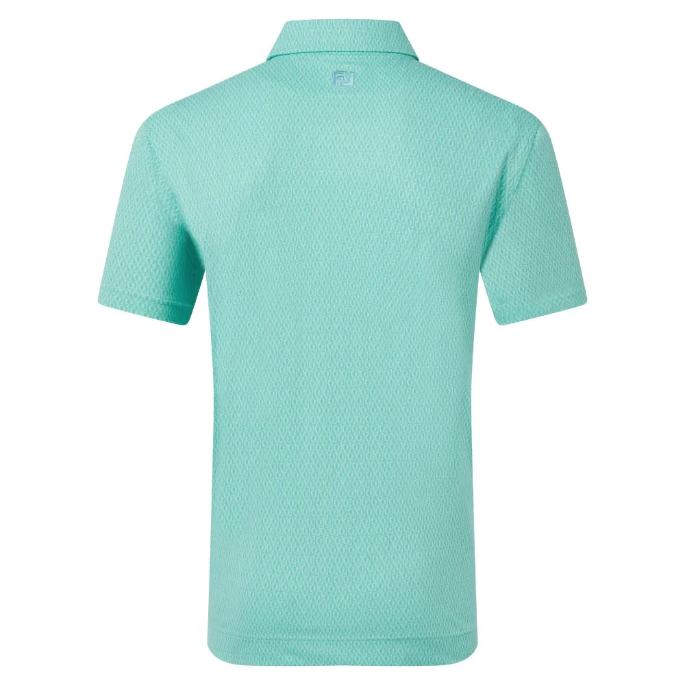 Footjoy Modernist Geo Pique Golf Polo Shirt 2026 - 39351 - Image 2