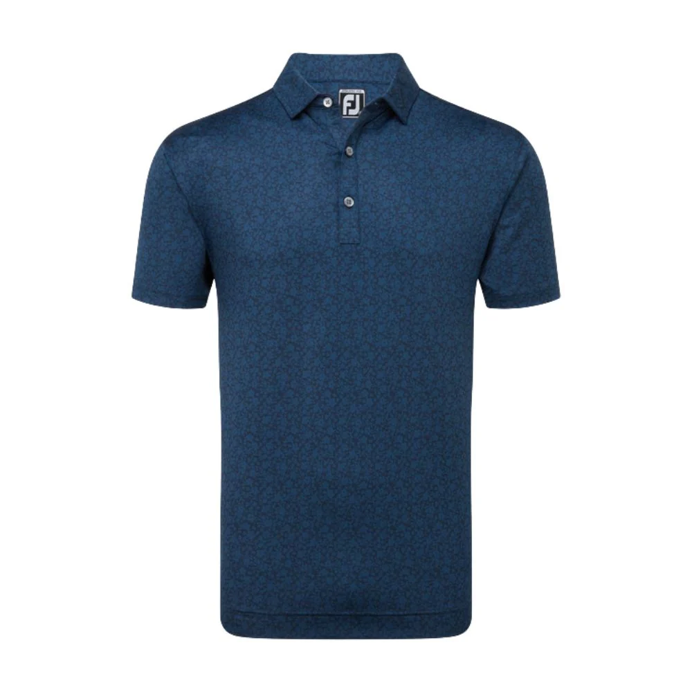 FootJoy Painted Floral Lisle Golf Polo Shirt - 81617