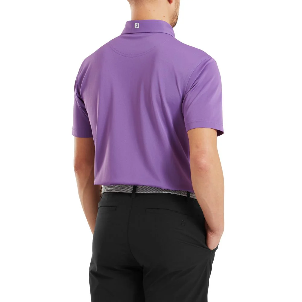 FootJoy Essentials Stretch Pique Solid Golf Polo Shirt - 91820 - Image 4