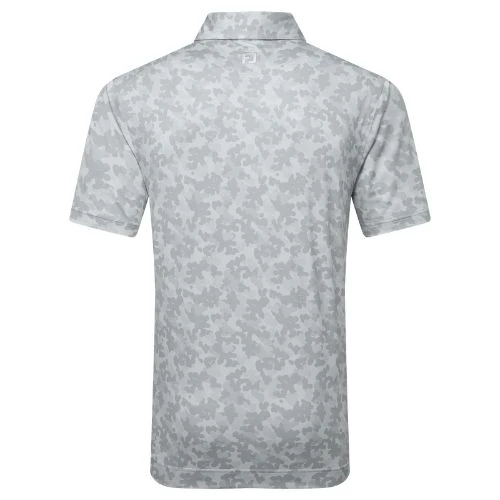 FootJoy Pop Camo Lisle Golf Polo Shirt 2025 - 34060 - Image 2